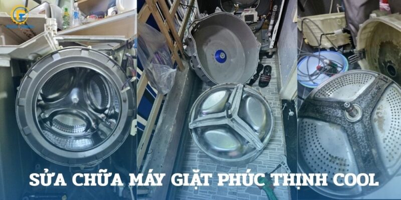 Dịch vụ sửa máy giặt 24/7 chuyên nghiệp của Phúc Thịnh Cool