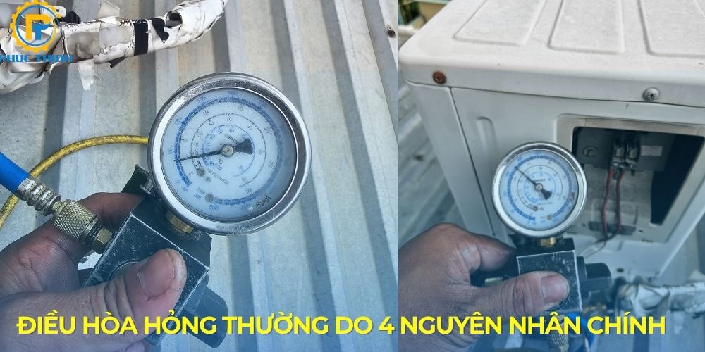 4 Nguyên nhân chính khiến điều hòa hư hỏng