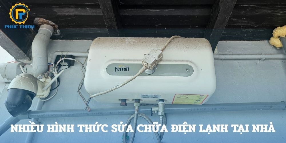 Đa dạng hình thức trong dịch vụ sửa chữa điện lạnh tại nhà