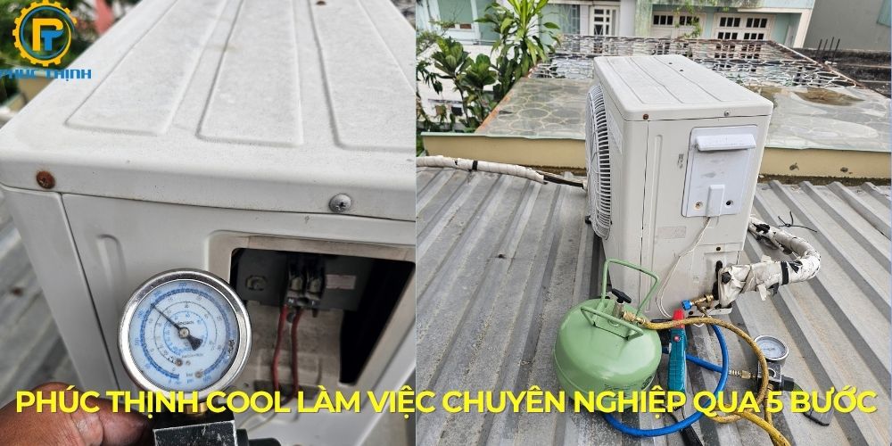 Điện lạnh Phúc Thịnh Cool nhận sửa điều hòa tại TP.HCM