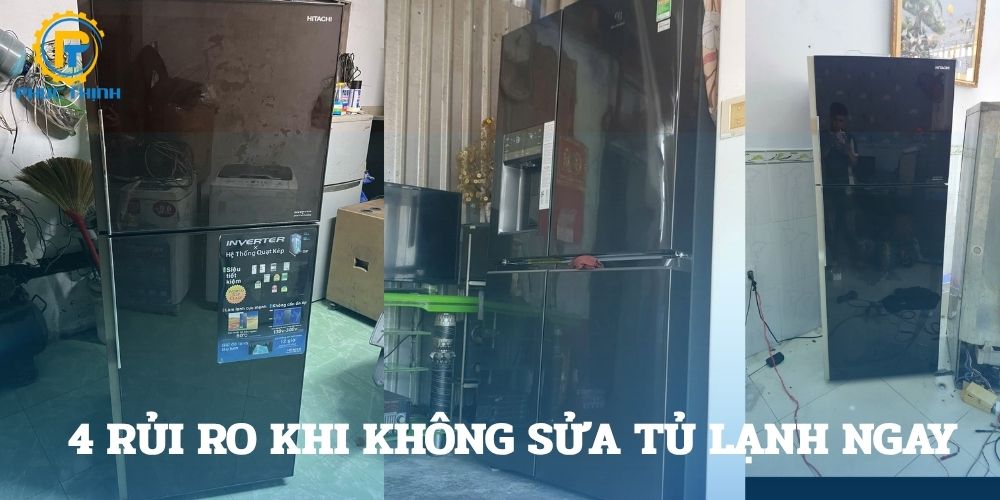 Sửa tủ lạnh không kịp thời gây ra nhiều hậu quả nghiêm trọng