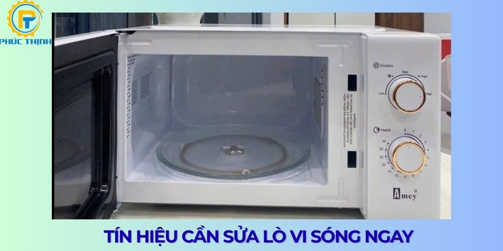 Tín hiệu cần sử dụng dịch vụ sửa lò vi sóng