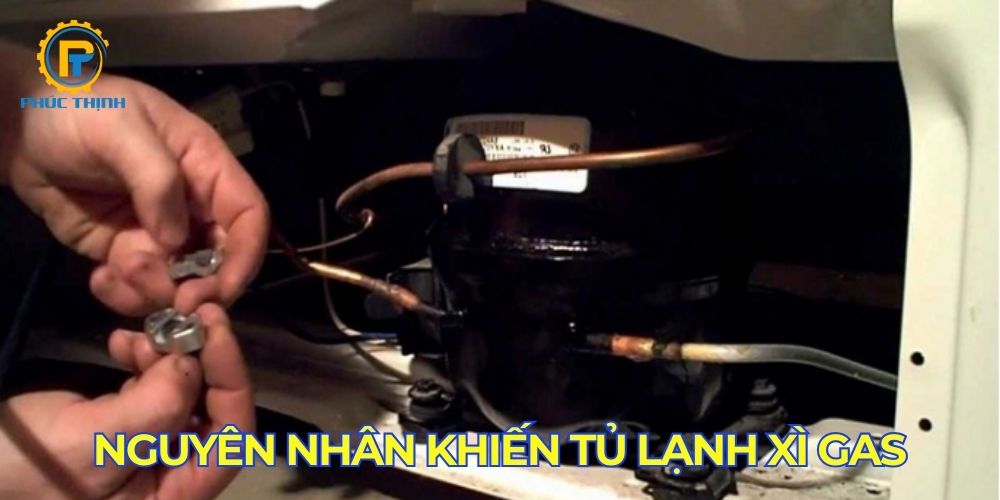 4 nguyên nhân khiến tủ lạnh bị xì ga