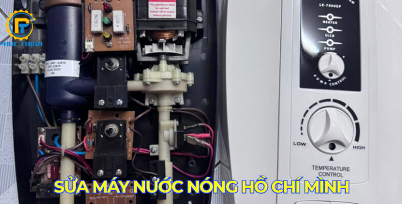 5 lỗi phổ biến cần sửa máy nước nóng tại Hồ Chí Minh
