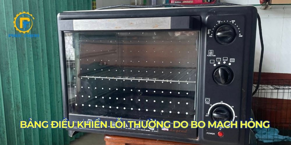 Bảng điều khiển lỗi, không hoạt động thường do lỗi từ bo mạch