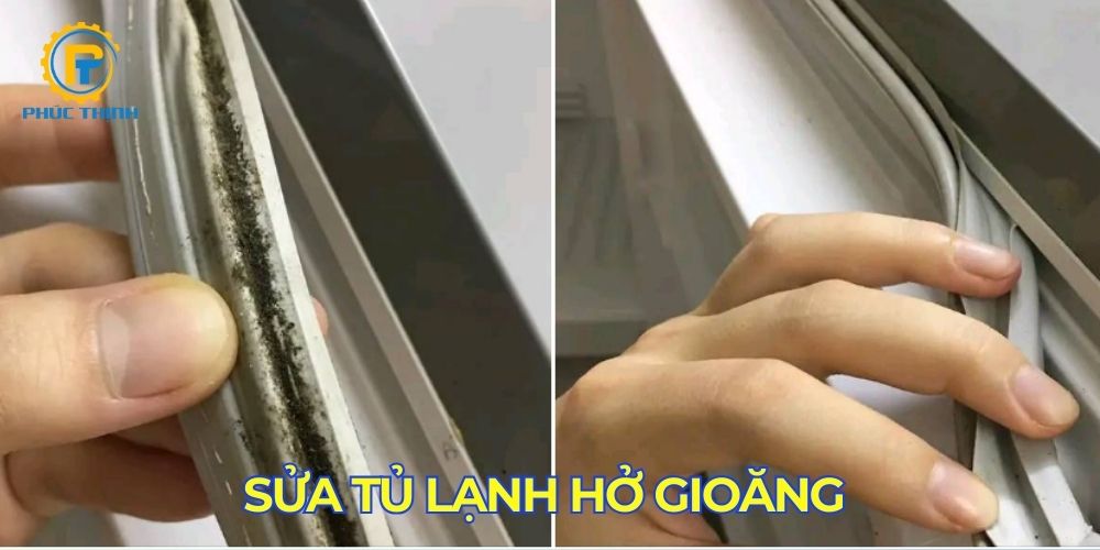 Cách sửa tủ lạnh hở gioăng đơn giản bằng máy sấy