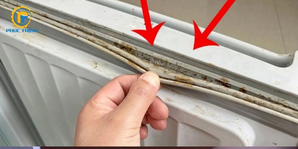 5 lý do khiến gioăng tủ lạnh bị hở