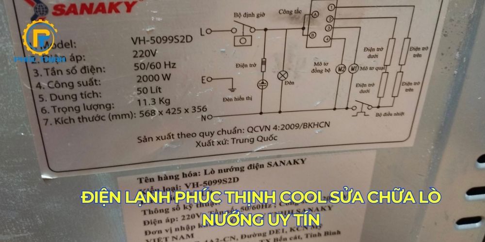 Điện lạnh Phúc Thịnh Cool là đơn vị sửa lò nướng Hồ Chí Minh uy tín