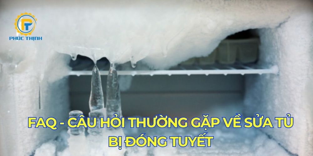 Giải đáp thắc mắc của người dùng về cách sửa chữa tủ lạnh bị đóng tuyết