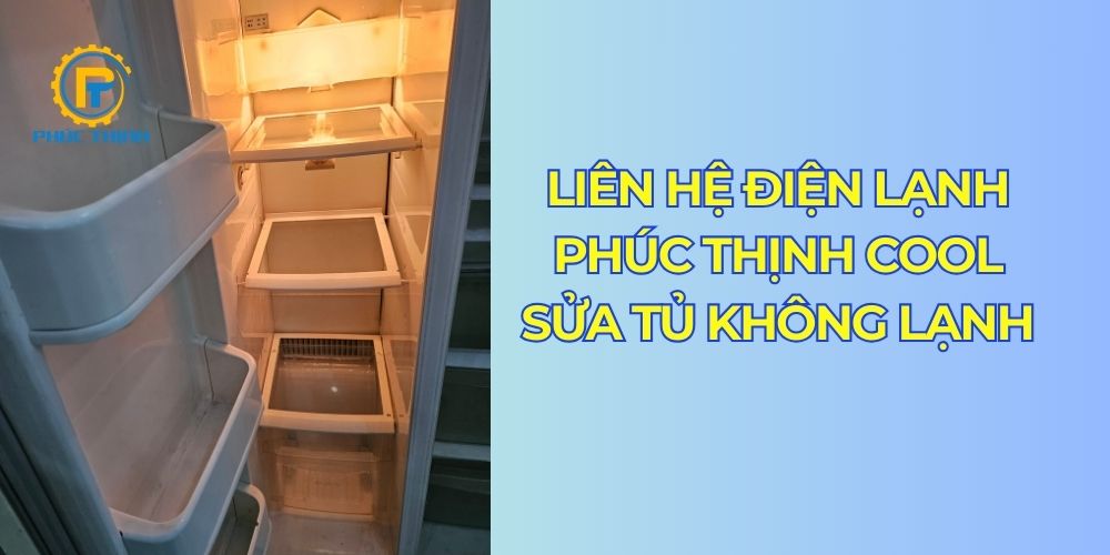 Sự cố đóng tủ không kín do gioăng bị mòn hoặc cửa hỏng
