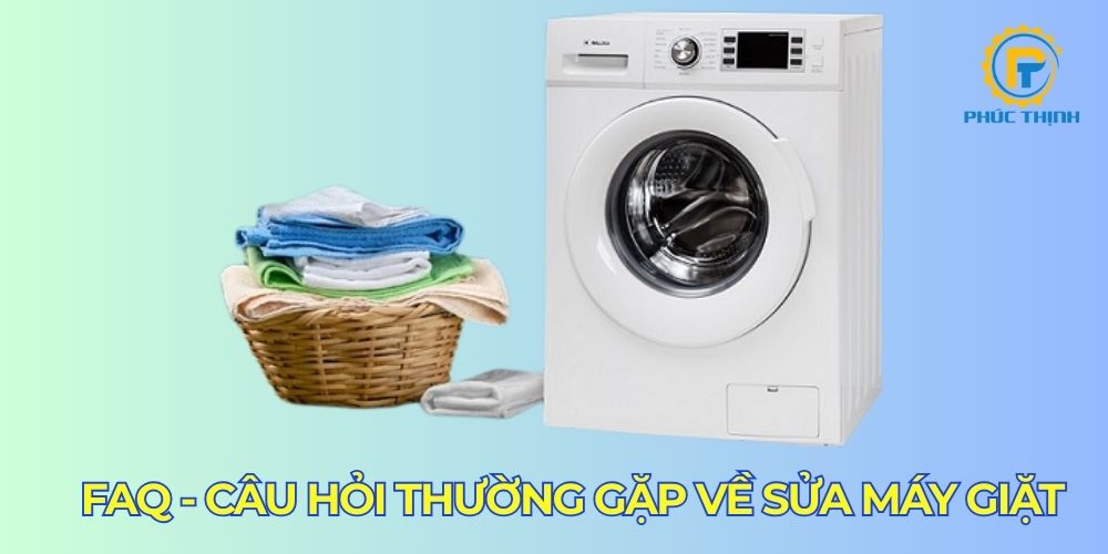 Giải đáp những thắc mắc thường gặp khi sửa máy giặt Inveter