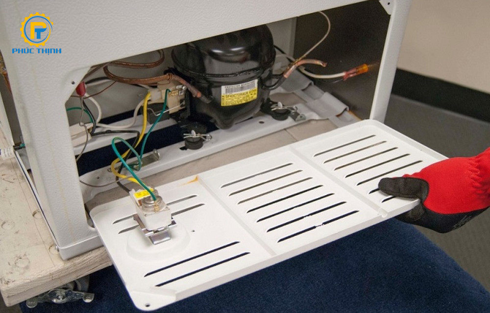 Máy nén hư hỏng, tủ mất khả năng làm lạnh Máy nén hư hỏng, tủ mất khả năng làm lạnh